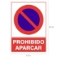 Imagen de Cartel Prohibido Aparcar  30x21 cm.