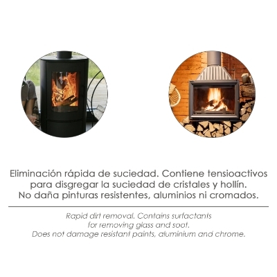 Imagen de Limpiador Estufas y Chimeneas 750 Ml. Limpia Chimeneas, Limpiador Estufas