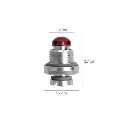 Imagen de Valvula De Seguridad Compatible Con Olla A Presión Súper Rápida Magefesa Nova, Nova Pro, Prisma y Astra, Recambio oficial