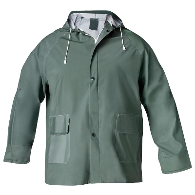 Imagen de Traje de Agua Impermeable Verde Pvc         Talla 8-XL