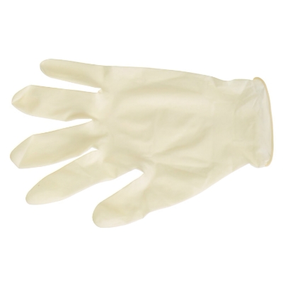 Imagen de Guantes Desechables Latex Talla 8 L  Caja 100 Unidades