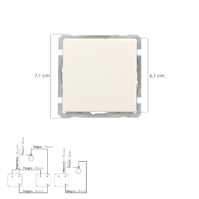 Imagen de Interruptor / Conmutador Oryx Simple (Mecanismo)