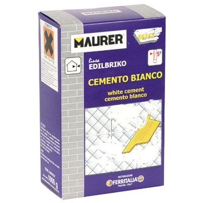 Imagen de Edil Cemento Blanco Maurer (Caja 5 kg.)