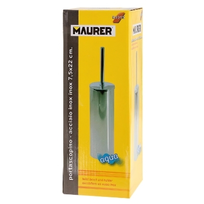 Imagen de Escobillero Maurer Wc Suelo Inoxidable