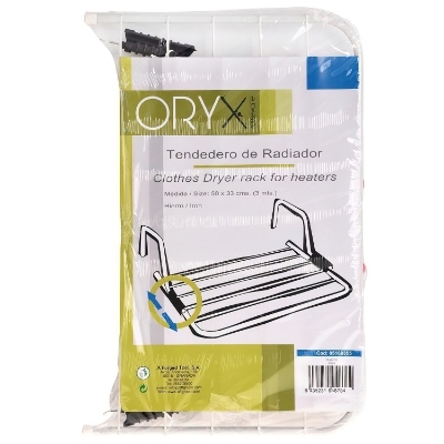 Imagen de Tendedero Oryx Radiador Acero Blanco 50x32cm