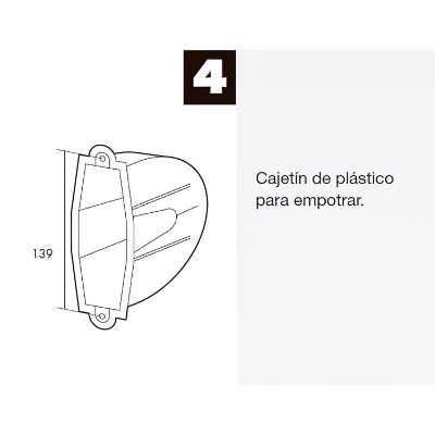 Imagen de Cajetin Persiana Para Recogedor Pequeño