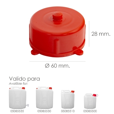 Imagen de Tapon Para Bidon Alimentario  5 / 10 / 20 Litros