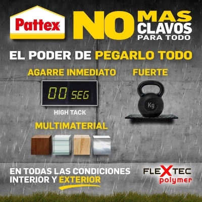 Imagen de Nural Pattex No Mas Clavos Para Todo (Tubo 142gr)