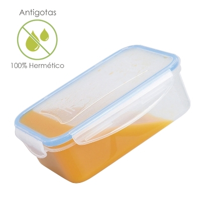 Imagen de Recipiente Hermetico Plastico Redondo 1.600 ml.  Ø 12 x 24 (Alt.) cm.