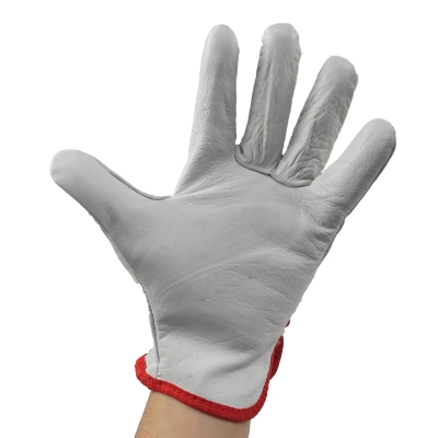 Imagen de Guantes Piel FLOR  9" C/Colgador (Par)