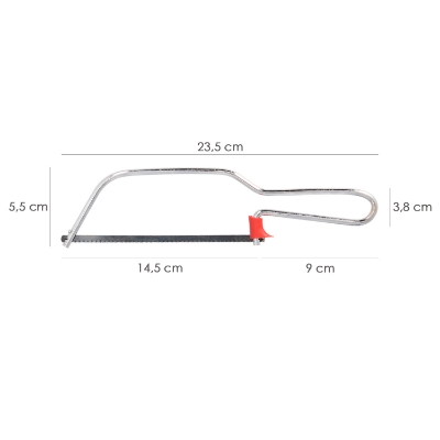 Imagen de Arco Sierra Junior Con Hoja 145 mm. sierra De Arco, Sierra Con Empuñadura, Serrucho, Segueta, Mini Arco Sierra, Limandel