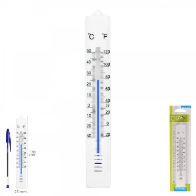 Imagen de Termometro Pared / Jardin , Interior / Exterior Plástico 17 cm.