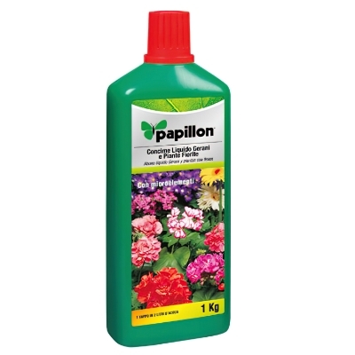 Imagen de Abono Liquido Papillon Geranios y Flores 1kg