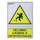 Imagen de Cartel Peligro Caidas a Distintos Niveles 30x21