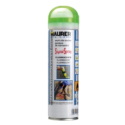 Imagen de Spray Pintura Trazador Verde Fluorescente 500 ml.