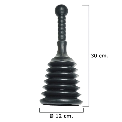 Imagen de Desatascador Goma Fuelle         Ø 12 cm. /  Alto 30 cm.