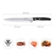 Imagen de Cuchillo Aspen Cocinero / Chef Hoja Acero Inoxidable 20 cm. Negro