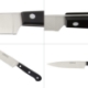 Imagen de Cuchillo Grenoble Verduras Hoja Acero Inoxidable 15 cm. Negro