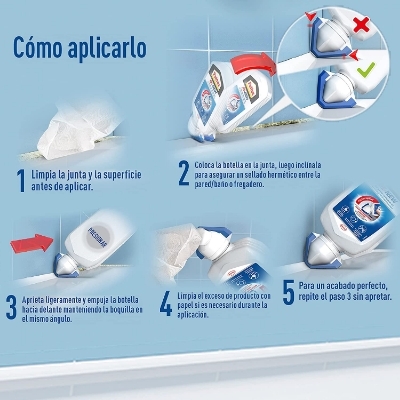 Imagen de Nural Pattex Re New Juntas Baño (Bote 80 ml.)