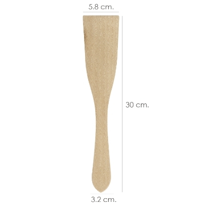 Imagen de Pala Cocina Madera Sin Ranuras Oryx 30 cm.