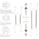 Imagen de Cuelgaplatos Muelle Para platos de Ø 13 a 18 cm.