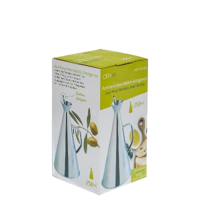 Imagen de Aceitera  Acero Inoxidable Antigoteo 250 ml.