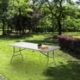 Imagen de Mesa Plegable Rectangular HDPE Multifuncional, Portatil, Resistente,Multiusos 180x74x74 cm. Color Blanco