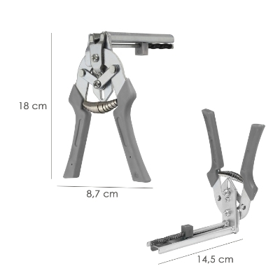 Imagen de Alicates Para  Mallas / Enrejados / Cercas con Cargador de 50 Grapas