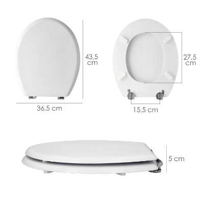 Imagen de Tapa Wc  Blanco Deluxe