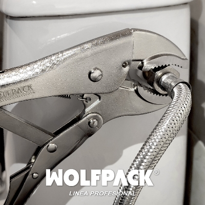 Imagen de Mordaza Wolfpack Poligrip Curva 25x250 mm.