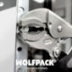 Imagen de Mordaza Wolfpack Poligrip Curva 25x250 mm.