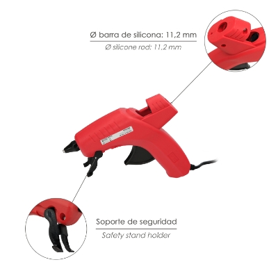 Imagen de Pistola Termocolante Wolfpack-IDE  80 w. / 11,5 mm Profesional