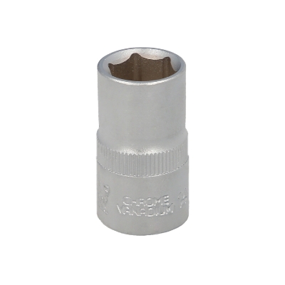 Imagen de Llave Vaso 1/2" Hexagonal 14 mm. Perfil de 6 caras. Acero Cromo Vanadio, Aristas Redondas