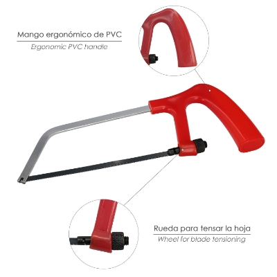 Imagen de Arco Sierra Mini Con Hoja 145 mm.