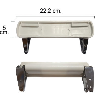 Imagen de Kit Bisagra Asiento Wc Maurer Caida Amortiguada