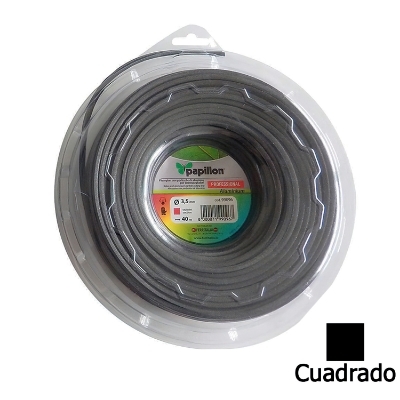 Imagen de Hilo Nylon / Aluminio Cuadrado Profesional 3,0 mm. (50 Metros)