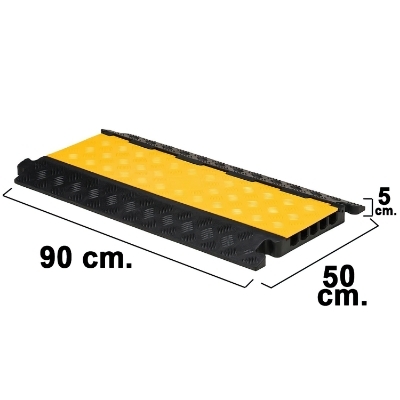 Imagen de Pasacables Para Suelo 5 Canales 90x50x5 cm.