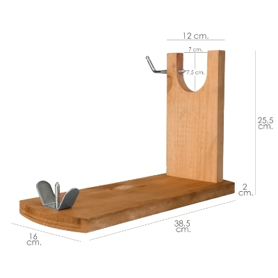 Imagen de Jamonero / Soporte Jamonero De Banqueta Realizado En Madera