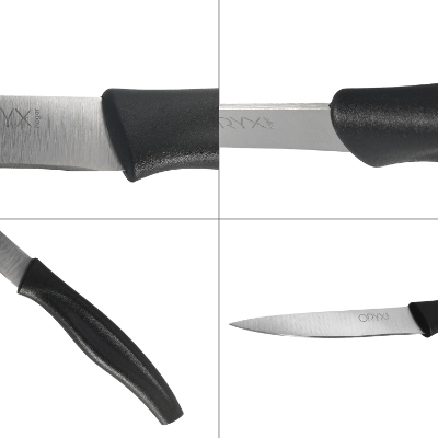 Imagen de Cuchillo Nuuk Mondador Hoja Acero Inoxidable 9 cm. Negro (1 Unidad)